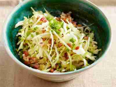 Bayrischer Krautsalat mit Speck