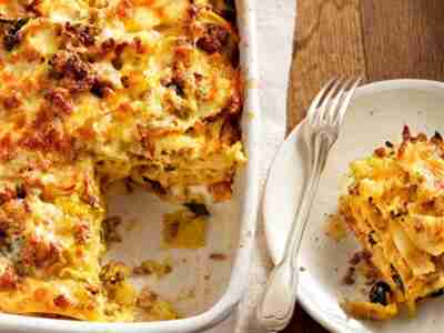Wirsinglasagne mit Salsicce