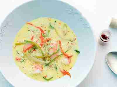 Safranrahmsuppe