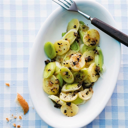 Kartoffel-Lauch-Salat mit Trüffel