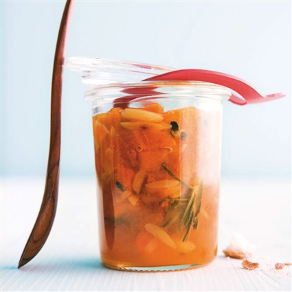 Aprikosen-Passionsfrucht-Marmelade