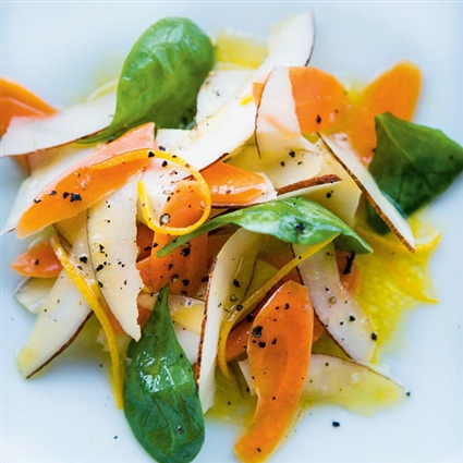Möhren-Kokos-Salat