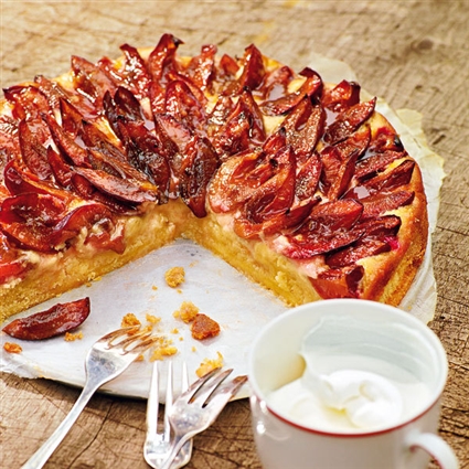 Zwetschgenkuchen mit Mandelcreme