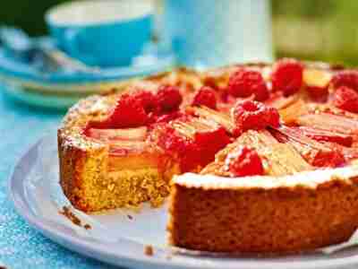 Linzer Rhabarberkuchen