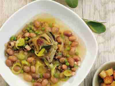 Gemüse-Hackfleisch-Suppe