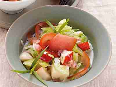 Sellerie-Birnen-Salat