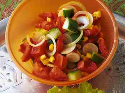 Indisch gemischter Salat