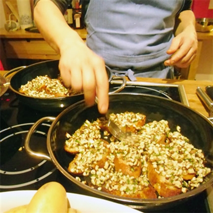 Bruschetta mit Shiitake
