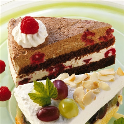 Schokoladen-Himbeer-Torte