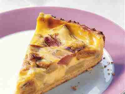 Schwäbischer Rhabarberkuchen
