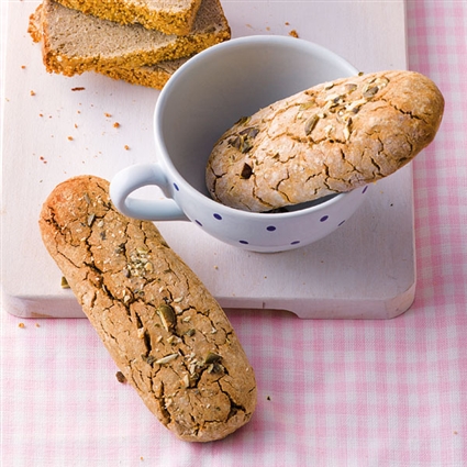 Kürbiskernbrötchen
