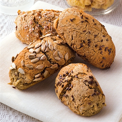 Hirse-Buchweizen-Brötchen