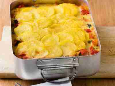 Kartoffel-Gemüse-Lasagne