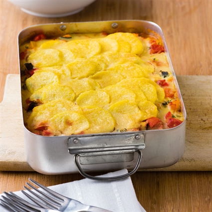 Kartoffel-Gemüse-Lasagne
