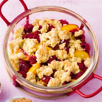 Obst-Streusel-Auflauf
