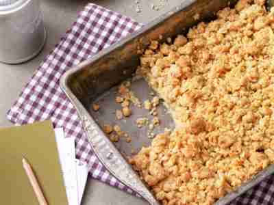 Apple Crumble mit Zimt