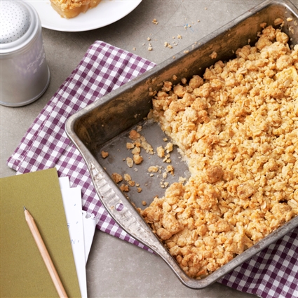 Apple Crumble mit Zimt