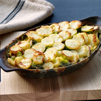 Kartoffel-Brokkoli-Gratin