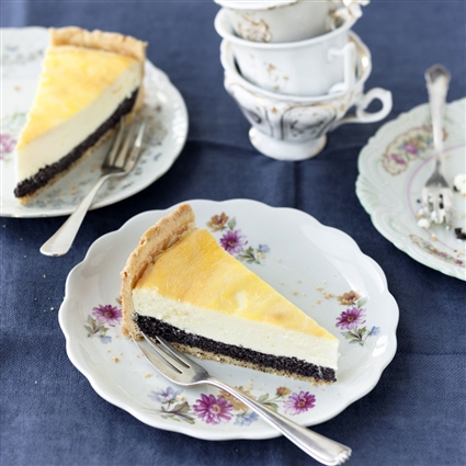 Mohn-Käsekuchen