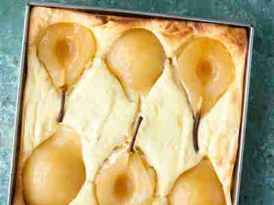 Birnen-Käsekuchen