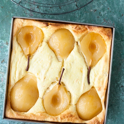 Birnen-Käsekuchen