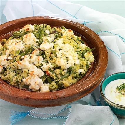 Gratinierter Couscous