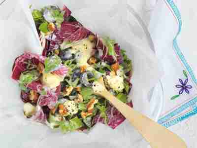 Radicchio-Trauben-Salat