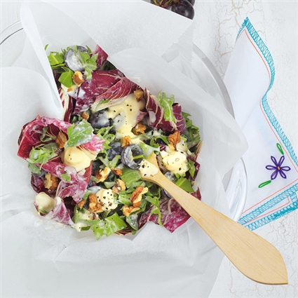 Radicchio-Trauben-Salat