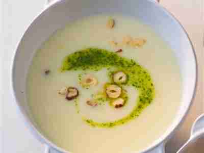 Vegane Blumenkohlsuppe