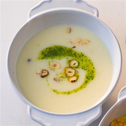 Vegane Blumenkohlsuppe