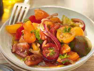 Tomatensalat aus »Goldäpfeln«