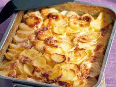 Feines Kartoffelgratin