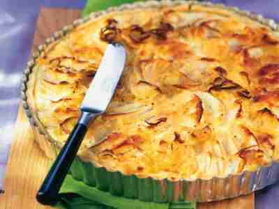 Apfel-Schalotten-Tarte