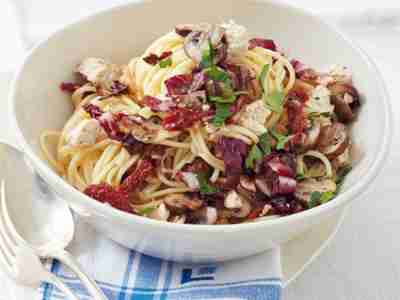 Schnelle Spaghetti mit Radicchio