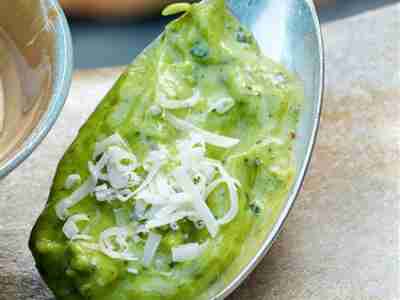 Rucola-Petersilien-Mayonnaise