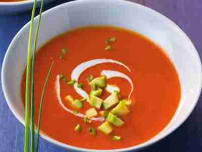 Tomaten-Chili-Suppe