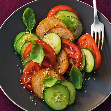 Brotchips-Salat