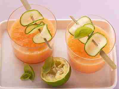 Gurken-Melonen-Drink