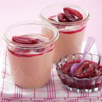 Zwetschgenmousse mit Ingwer und Anis