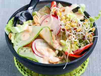 Asiatischer Rohkostsalat