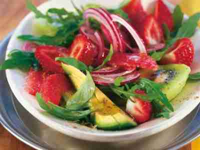 Rucola-Frucht-Salat