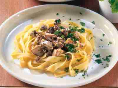 Tagliatelle mit Morcheln