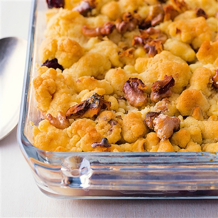 Birnen-Cranberry-Crumble