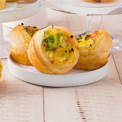 Lauchpastetchen