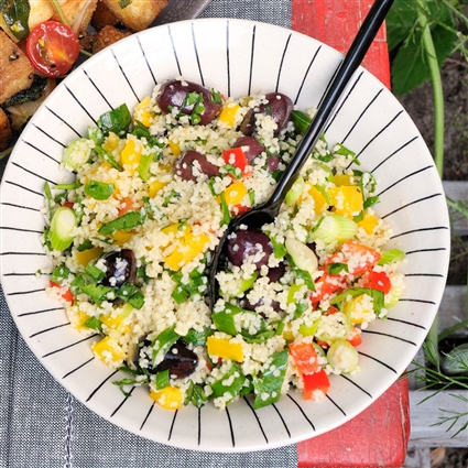 Vegetarischer Couscoussalat