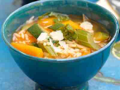 Minestrone ohne Fleisch