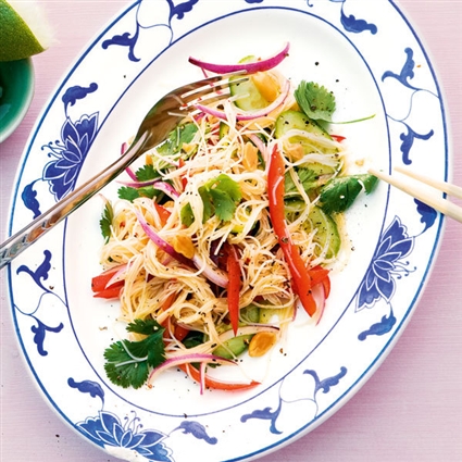 Thai-Reisnudelsalat