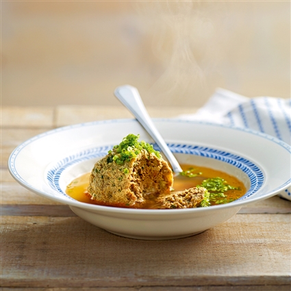 Leberknödelsuppn