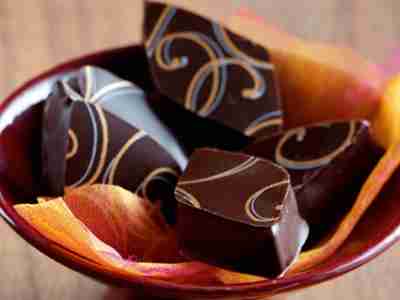 Feigenrauten mit Zartbitterschokolade