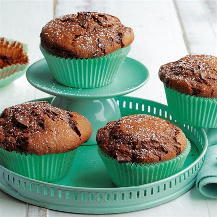 Kardamom-Schoko-Muffins